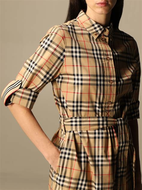 woman burberry dress|burberry shirt women outfit.